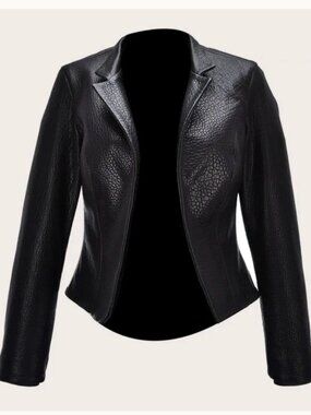 Cuadra Black Elegant Jacket
